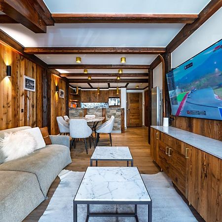 Luxury Suite 70M2 Balcon Courchevel1850 Parking Exterior photo