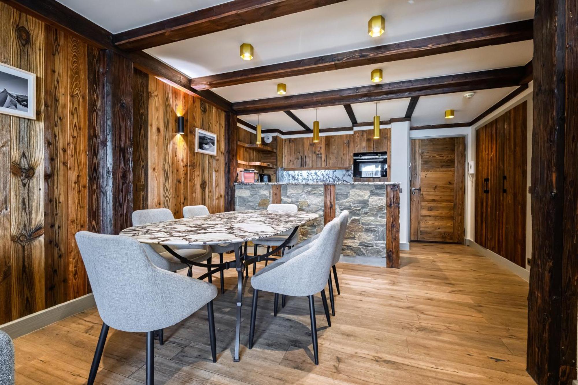 Luxury Suite 70M2 Balcon Courchevel1850 Parking Exterior photo