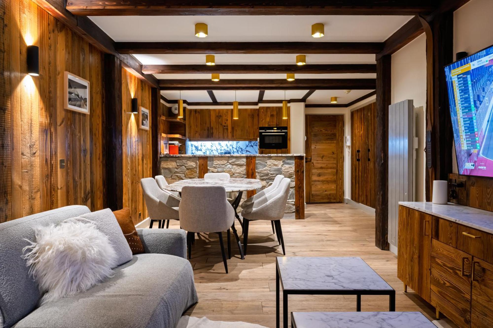 Luxury Suite 70M2 Balcon Courchevel1850 Parking Exterior photo